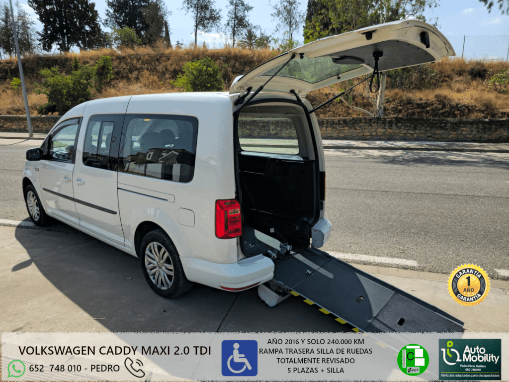 caddy maxi adaptada