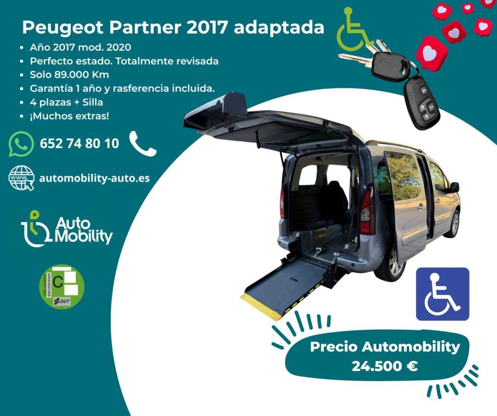 Peugeot Partner Adaptada Equipada