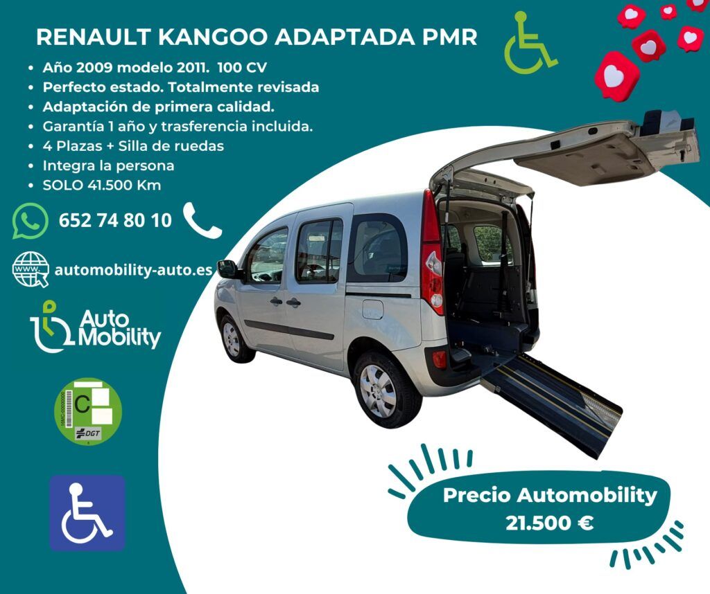 Renault Kangoo Adaptada Pocos KM